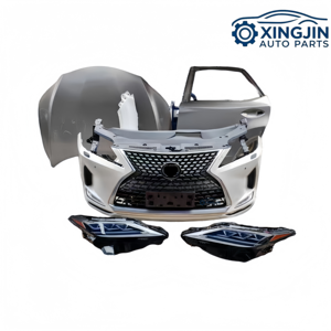 Composants avant complets pour Lexus RX450H RX300 RX350 (2020-<span class=keywords><strong>2023</strong></span>) : Pare-chocs, calandre, ventilateur de radiateur, capot moteur, panneau d'aile - Product Image 1