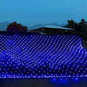 ไฟตกแต่งคริสต์มาสกลางแจ้ง กันน้ำระดับ IP44 ปรับความสว่างได้ ไฟประดับตกแต่งสวน ไฟ LED แบบตาข่าย สำหรับตกแต่งสวน - Product Image 5