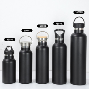 Envío Rápido, Botella de Agua de Acero Inoxidable Aislada al Vacío de Doble Pared con Recubrimiento en Polvo, Impresión Láser, para Gimnasio y Senderismo - Product Image 5