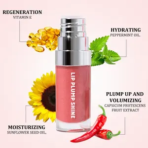 Shining Lipgloss Moisturizing Volumizing Lip Oil Beautiful Hydrating Regeneration Lipstick Glitter Lip Gloss