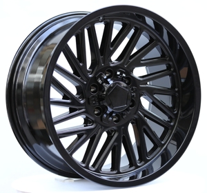 LC 20*9 20*10 22*10 22*12 4x4 Gemodificeerde Off-Road Aluminium Velgen 6x135/6x139.7 Zwarte Afwerking ET10/ET18 voor Pick-up Truck SUV - Product Image 3
