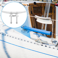 Nouveaux grappins de quai avec boulons en fonte galvanisée à chaud, grappins annulaires pour quais et pontons de bateaux, tailles de 4 à 12 pouces