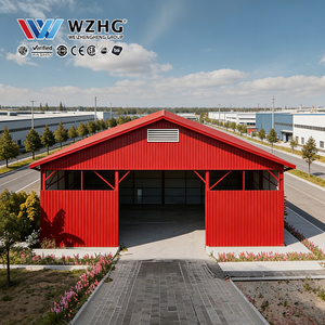 Subarctic Snow Load Resistant Steel Structure Warehouse Timber Yard <b>Storage</b> Fabricator Contractor For Sawmill - Product Image 1
