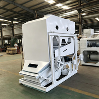 Machine à éliminer les pierres des céréales TQLQ100 2.2+1.5kW Nettoyeur de céréales et éliminateur de pierres avec tamis personnalisable pour les distributeurs