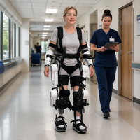 Exosquelette robotique portable d'assistance à la marche pour la rééducation de la marche des membres inférieurs