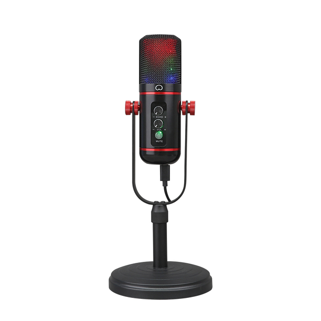 USB Desktop Capacitive Microphone Mobile Phone Computer Live Home Game Recording With Wired Microphone