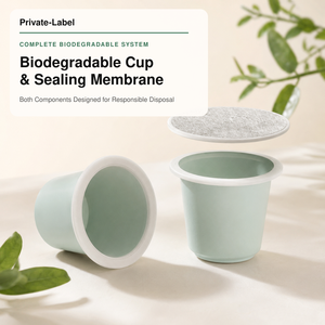Cápsulas de Café Biodegradables EBC-46BC, Compostables, Ecológicas, Vacías, de Grado Alimenticio, Compatibles con Cafeteras Nespresso - Product Image 2