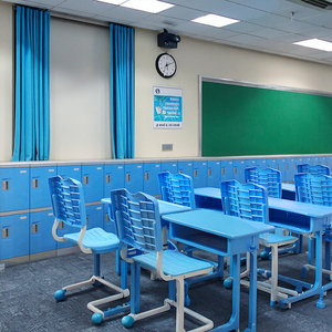 ตู้เก็บของกลางแจ้งคุณภาพสูง TOPPLA ปรับแต่งได้ ตู้ล็อกเกอร์โรงเรียน กุญแจอิเล็กทรอนิกส์ กันน้ำ ผลิตจากพลาสติก ABS แบบถอดประกอบได้ - Product Image 1