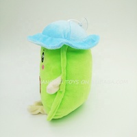 Mignon chapeau en coton en forme d'avocat, jouet en peluche personnalisé en forme de fruit ou de légume, poupée lestée, coque non rembourrée, rembourrage en PP, sacs pour chiens