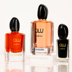 ขวดน้ำหอมแก้วอาซาเลียทรงสี่เหลี่ยม50มล. พร้อม FEA 15มม - Product Image 4