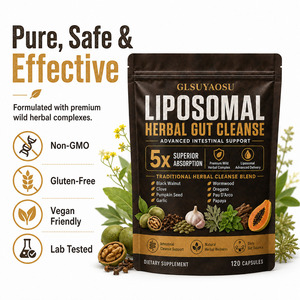 Cápsulas Herbales Liposomales para Limpieza Intestinal, Fórmula de 8 Hierbas Silvestres, Alivia <span class=keywords><strong>Gases</strong></span> e Hinchazón, Sin OMG, 120 OEM/ODM - Product Image 2