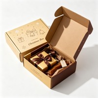Boîtes d'emballage pour colis de Noël en gros, boîtes d'expédition pour cadeaux, accessoires de décoration de Noël, boîtes d'emballage