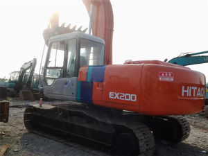 Excavadora Usada de Alta Calidad Hitachi EX200-3 Modelo 2018, Cucharón de 1.5m, Peso Operativo de 30 Toneladas, Excelente Sistema Hidráulico, Tipo Oruga - Product Image 4