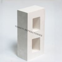 Brique de Corindon-Mullite Haute Résistance avec résistance au broyage à froid de 80-120, Al2O3 75-90%, réfractarité 1580-1770°C