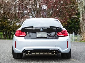 MP bagasi belakang serat karbon dua sisi gaya untuk BMW 2 Series F22 F87 M2 M2C Coupe 2-Door 2016-2021 - Product Image 4