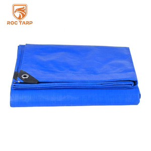 20X30ft bâches bleues laminées en <span class=keywords><strong>plastique</strong></span> imperméable prix de la bâche PE robuste - Product Image 2
