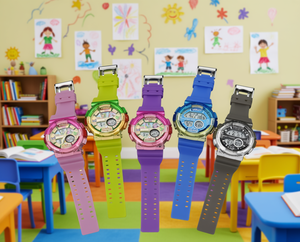 Orologi Giocattolo J-03 Colori Misti in Plastica Unisex 4-6 Anni Orologio Educativo per Bambini - Product Image 2