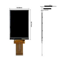 3.5 pouces TFT résistance écran tactile petit écran couleur RVB 320x480 SPI TFT LCD panneau d'affichage pour maison intelligente