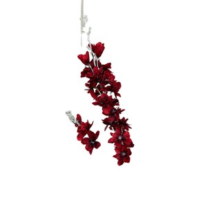 Bouquet de Delphinium Artificiel Yixuan Couleurs Mixtes Fleurs en Soie Décoration de Mariage Décoration de Salon Faite à la Main Moulage par Injection - Product Image 5