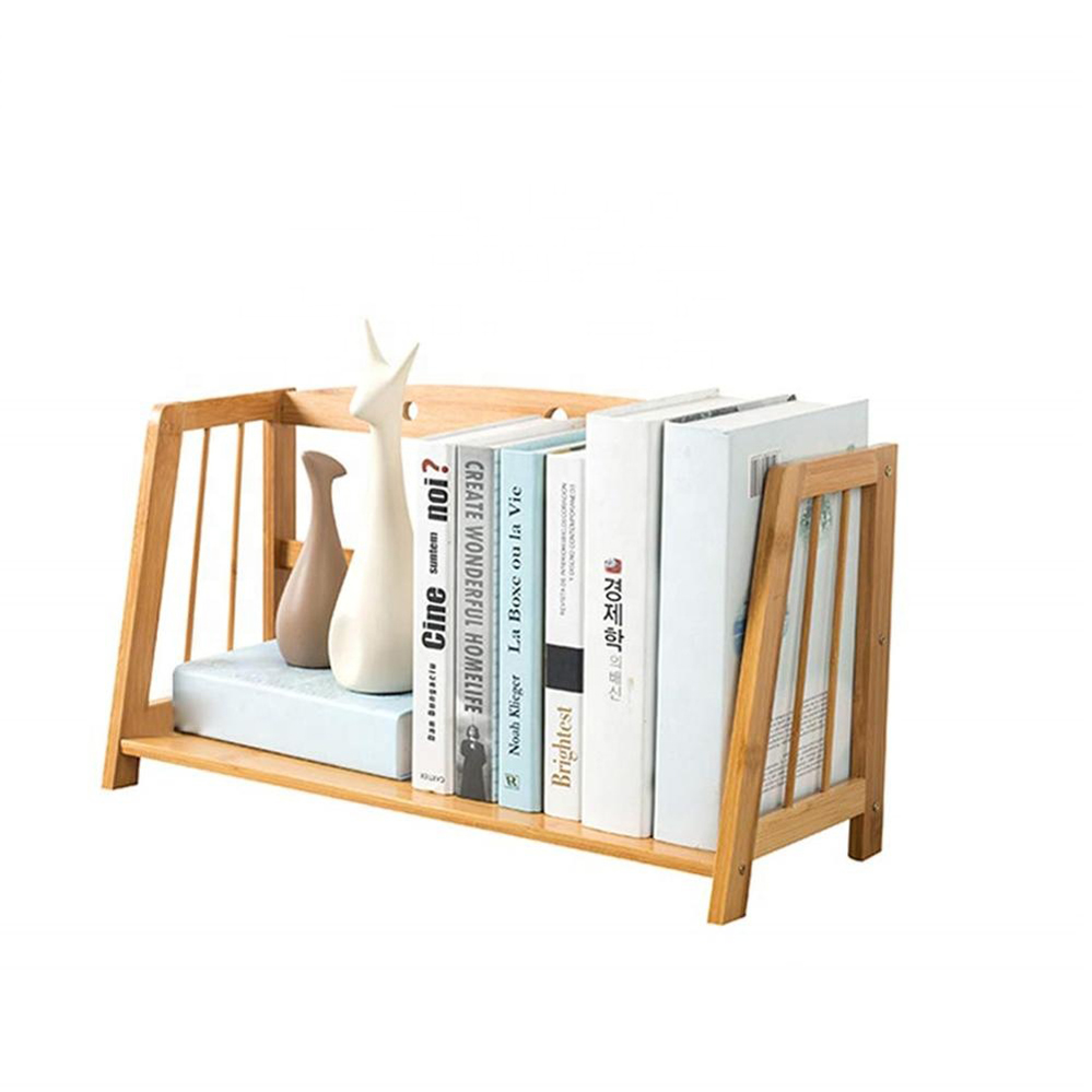 Вместительные классические книжные полки, Экологичная книжная полка, украшение для дома, деревянный Настольный органайзер, книжная полка