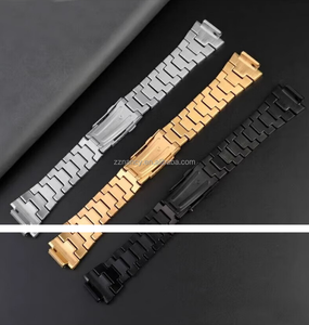 GH Adapté à la <span class=keywords><strong>GA</strong></span>-<span class=keywords><strong>2100</strong></span> Cassiou 2110 Bracelet de montre Bracelet en acier Chaîne de montre en métal Farmhouse <span class=keywords><strong>Oak</strong></span> Accessoires modifiés Bracelet de montre - Product Image 4