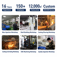 Fabrication professionnelle de composants mécaniques industriels en acier au carbone par moulage à cire perdue