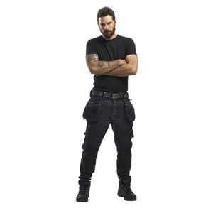 BLAKLADER - 199911418999C158 Pantalones Craftsman Stretch X1900 Azul marino/Negro-PANTALÓN DE TRABAJO EAN 7330509520116 - Product Image 3