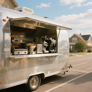 2025 CE Certificate Concession Coffee Hot Dog <b>Carts</b> With Full <b>Kitchen</b> Mobile Ice Cream Food Truck Trailer For Usa - Product Image 6