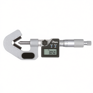 Take Digital <b>Micrometer</b> With Prism Anvil 0-25mm IP65 Waterproof Measurement Tool - Product Image 1