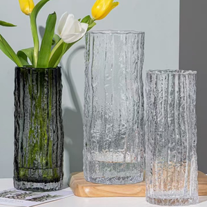 Vaso con Motivo Glaciale, Design Minimalista Moderno <span class=keywords><strong>in</strong></span> Stile Ins, Decorazione per Soggiorno e Sala da Pranzo Made <span class=keywords><strong>in</strong></span> China - Product Image 1