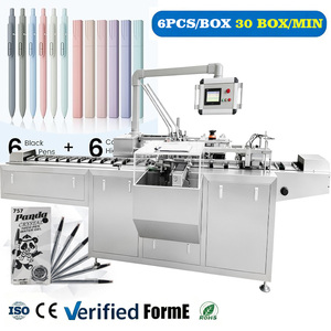 Machine d'emballage de haute précision à servomoteur pour crayons de cire, craies, stylos effaçables, stylos à encre, petites boîtes en carton - Product Image 1