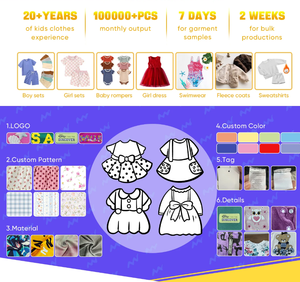 Vêtements en coton unisexe pour enfants, haut à capuche à manches longues et <span class=keywords><strong>pantalon</strong></span> décontractés à imprimé <span class=keywords><strong>treillis</strong></span> pour le printemps - Product Image 5