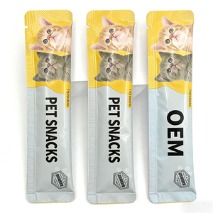 Golosinas Premium para Gatos, Sabores a Atún, Pollo y Salmón, Alto en Proteínas, Cremosas, Sin Granos, Húmedas, Marca Blanca OEM - Product Image 3