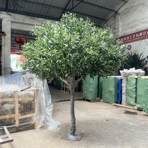<span class=keywords><strong>Prix</strong></span> de gros Arbre en bois vert fibre de verre <span class=keywords><strong>olivier</strong></span> artificiel à vendre faux <span class=keywords><strong>olivier</strong></span> feuilles persistantes plante - Product Image 3