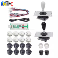 Kit d'arcade bricolage pc sanwa pour machine de jeu Joystick américain bouton poussoir