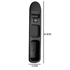Nouveau commutateur de lève-vitre électrique en plastique ABS 6554.E3 pour Peugeot 207 (2004-2013) Fabriqué pour l'utilisation côté passager - Product Image 4