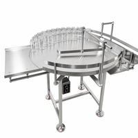 Table de débouteillage KDM-BU800 pour l'alimentation des conteneurs avant les lignes de remplissage et d'emballage