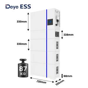 Deye Gestapelte Solid-State LiFePO4 Lithium-Batterie 5KWh 10KWh 15KWh IP65-Schutz 10 Jahre Garantie CAN2.0-Kommunikation - Product Image 2