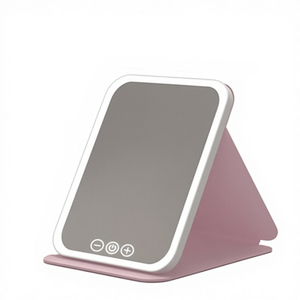 Portable Desktop LED Makeup Mirror with Filling Light Foldable Beauty Dressing Mirror Personalized Features