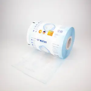 Custom Printed Factory Supply Detergent Roll Film Packaging Roll Stock For Water Purifier