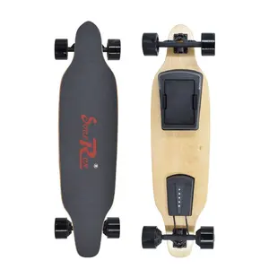 5000mAh 36V Longboard electric skateboard Dual Hub motor hot selling Maple wood skateboard four wheels longboard