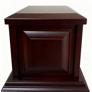 Yüksek kaliteli meşe katı ahşap cenaze külü vazosu yetişkin mation kremasyon kavanoz çevre dostu ahşap kutu insan külleri için uygun - Product Image 5