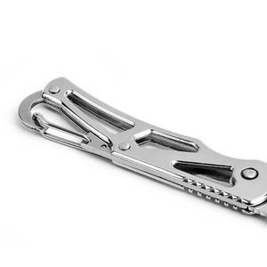 Navaja Plegable Compacta de Acero Inoxidable, Cuchilla Portátil para Aventuras al Aire Libre, Herramienta Metálica Personalizable OEM para Bricolaje - Product Image 4