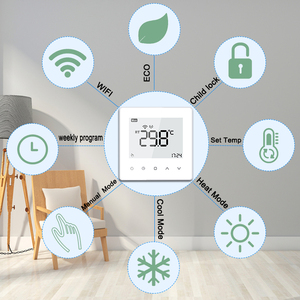 Termostato de Agua para Caldera con Internet <span class=keywords><strong>Tuya</strong></span>, Diseño Moderno Toupwell, Alta Calidad, Inalámbrico Wifi, <span class=keywords><strong>Opentherm</strong></span>, Programable, Calefacción por Habitación - Product Image 5
