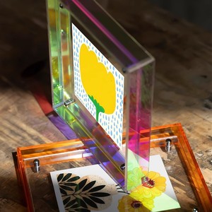 Bán Buôn Chất Lượng Cao Tùy Chỉnh Kích Thước DIY Đầy Màu Sắc Có Thể Tháo Rời Acrylic Nhựa Rõ Ràng Khung Ảnh Hình Ảnh Khung Ins Phong Cách - Product Image 2