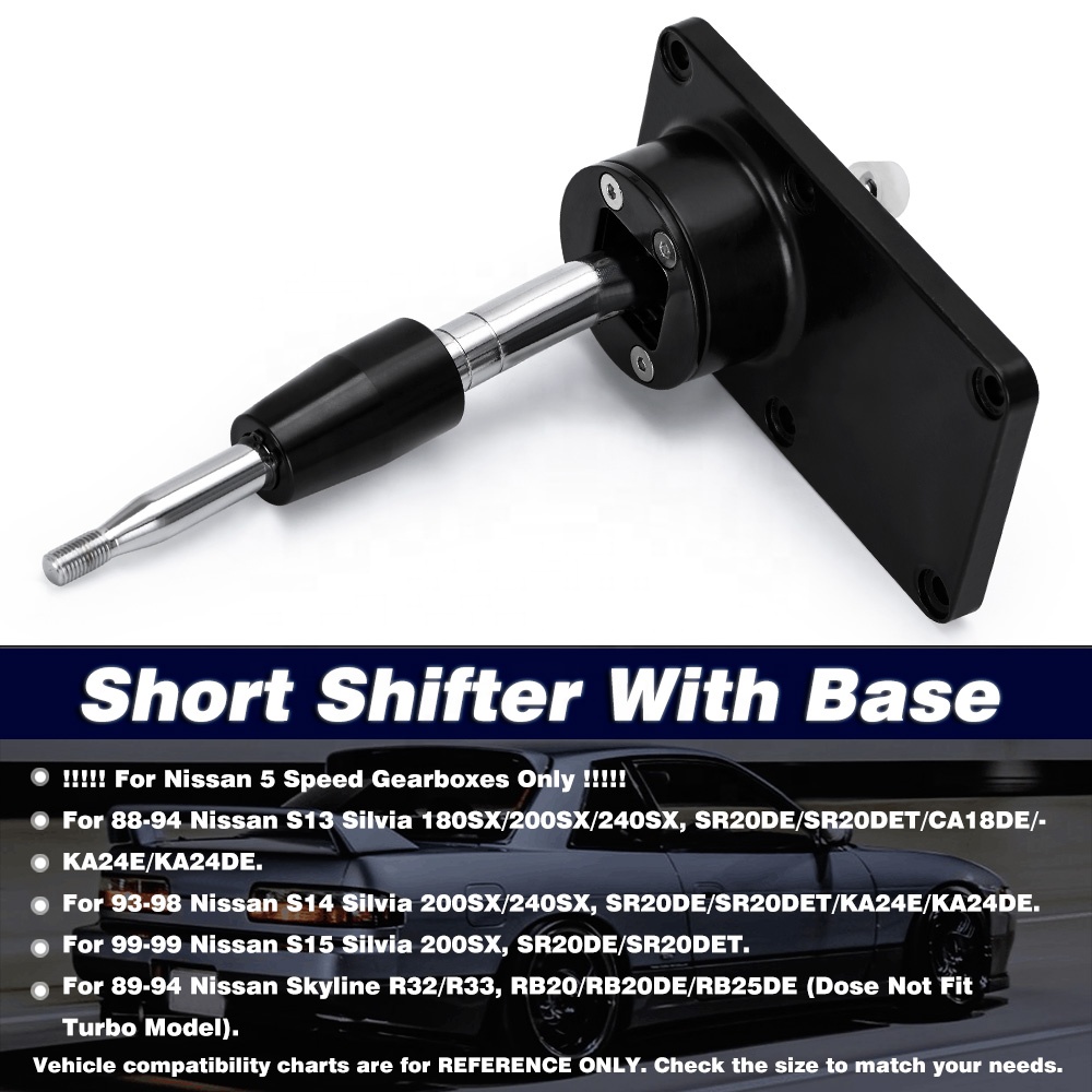 Short Throw Shifter With Base for 89-99 Nissan 240SX S13 S14