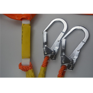 Arnés de Seguridad Acolchado de Cinco Puntos, Doble Cuerda de 1.5M, Poliéster, para Trabajo en Altura - Product Image 2