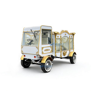 Cercueil funéraire électrique blanc et noir de qualité supérieure, chariot funéraire, fournisseur de cercueils, cercueil à vendre - Product Image 1
