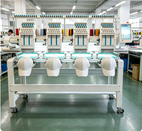 Machine à broder Yugong à 2 têtes et 8 têtes pour les usines de vêtements à fort volume de production