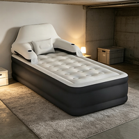 Matelas gonflable pliable de haute qualité en PVC, confortable et épais, pour 1-2 personnes, économique, vente en gros d'usine